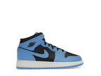 Jordan 1 Mid University Blue Black (GS)