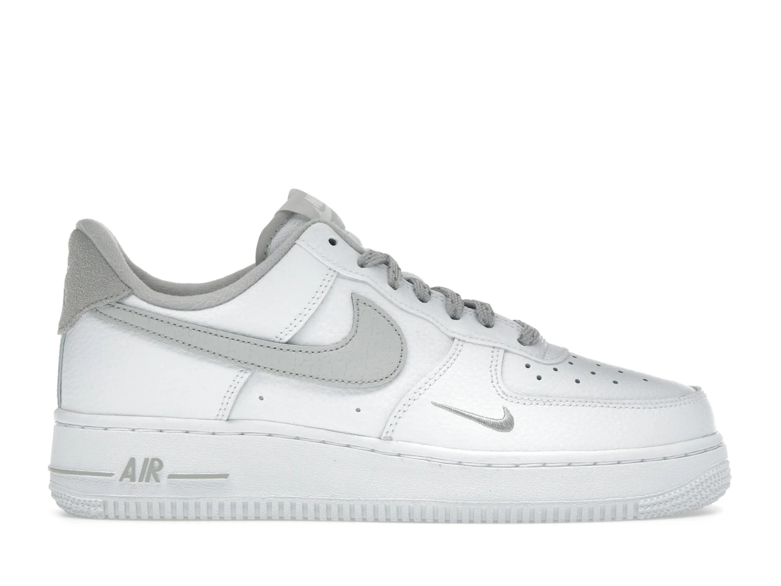 Nike Air Force 1 Low '07 White Light Iron Ore Reflective Swoosh