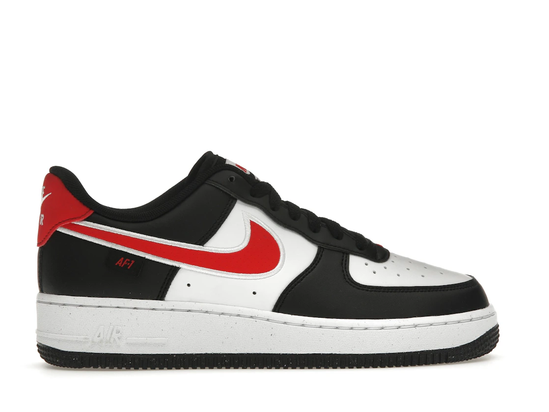 Nike Air Force 1 Low '07 Next Nature Black White University Red