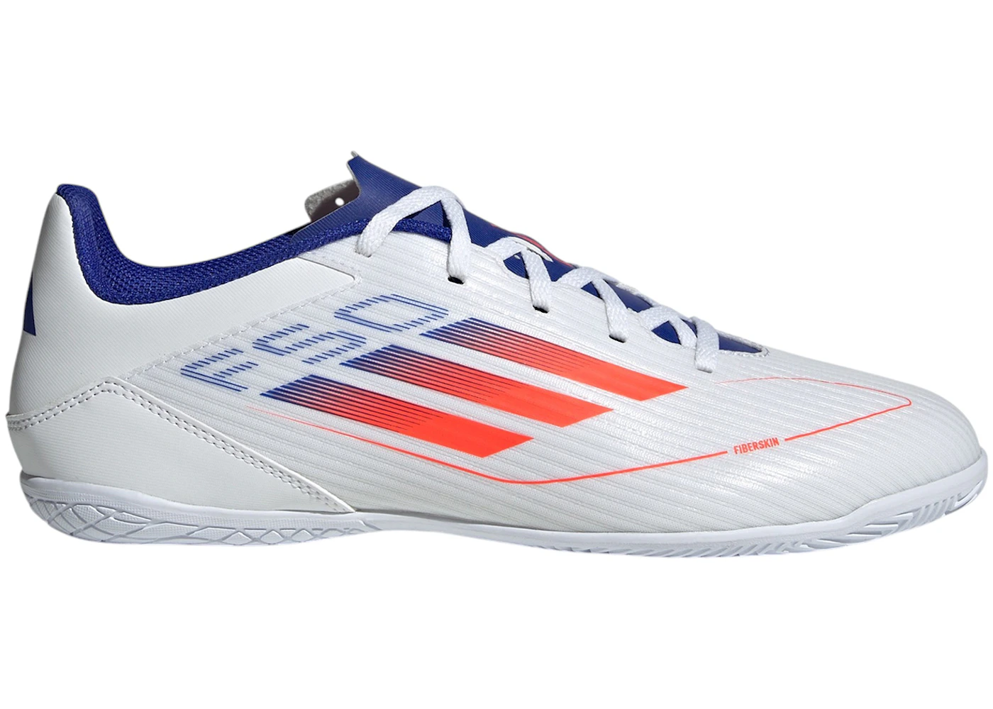 adidas F50 Club Indoor Cloud White Solar Red Lucid Blue