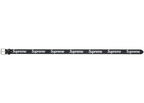 Supreme Repeat Leather Belt (FW25) Black