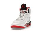 Jordan 5 Retro Fire Red Black Tongue (2025)