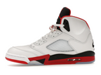 Jordan 5 Retro Fire Red Black Tongue (2025)