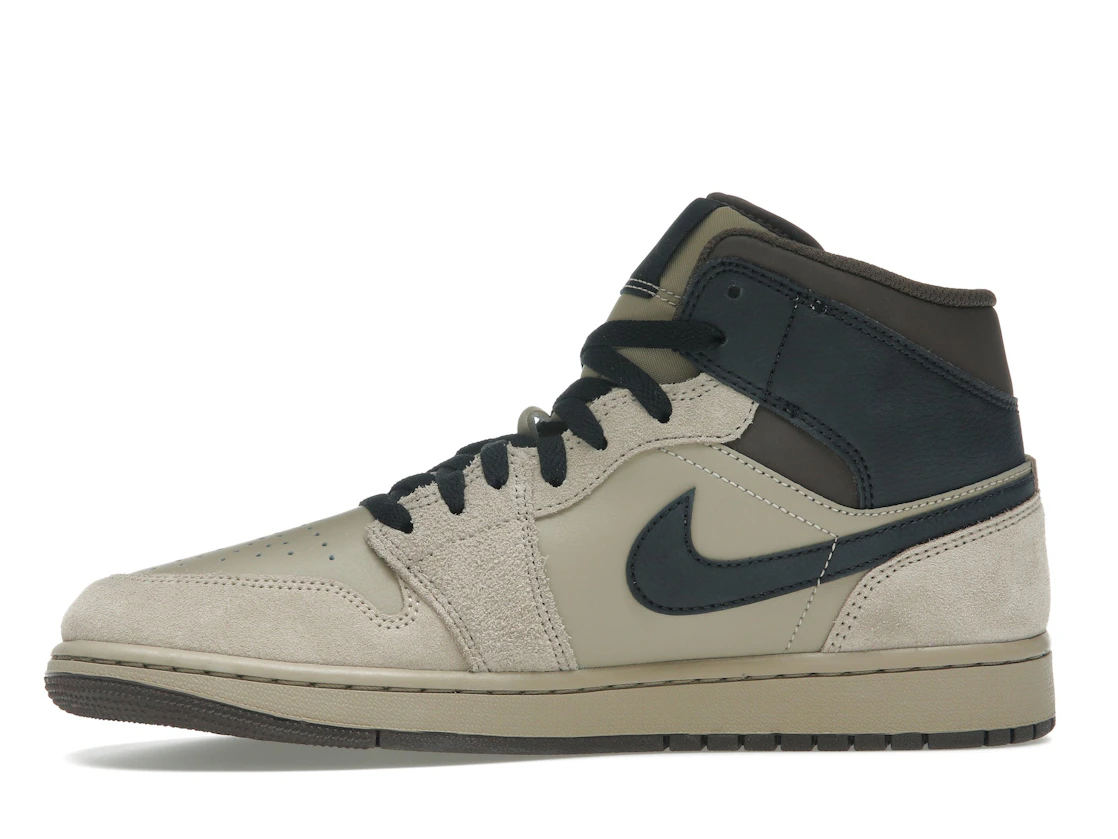 Jordan 1 Mid Khaki Baroque Brown