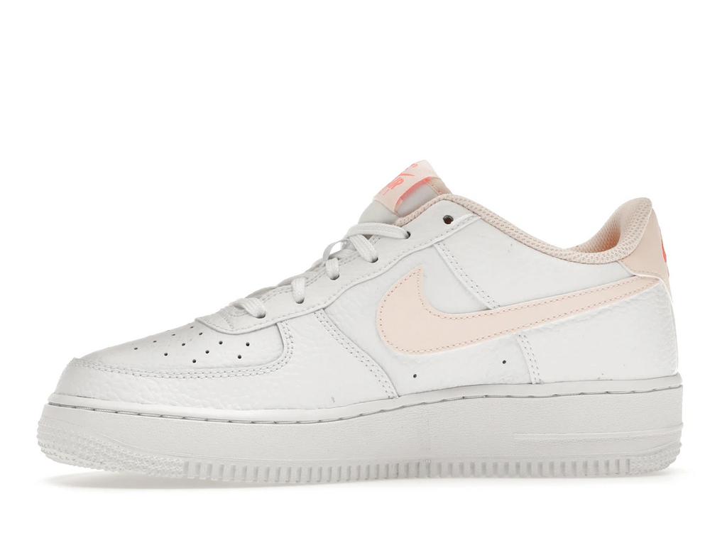 Nike Air Force 1 Low White Hyper Crimson (GS)