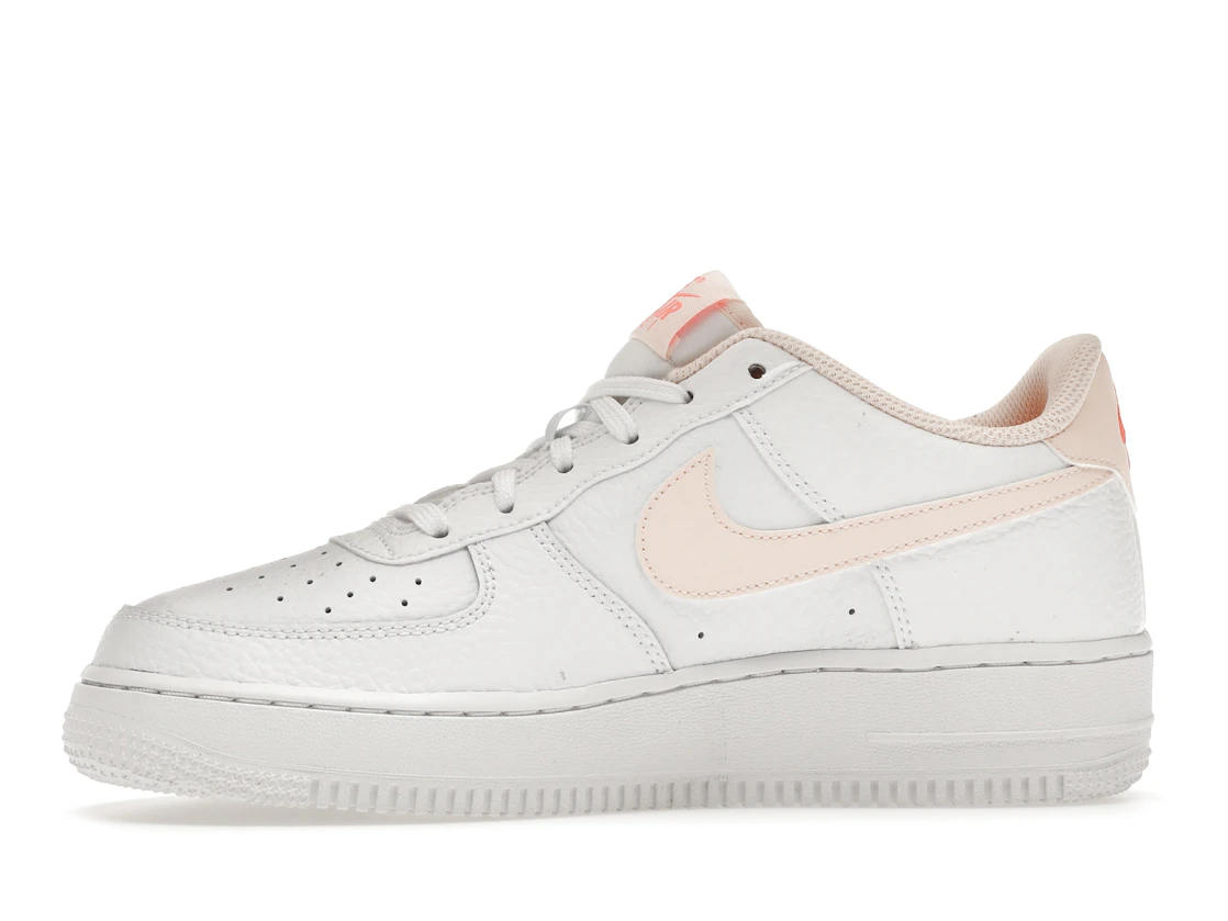 Nike Air Force 1 Low White Hyper Crimson (GS)
