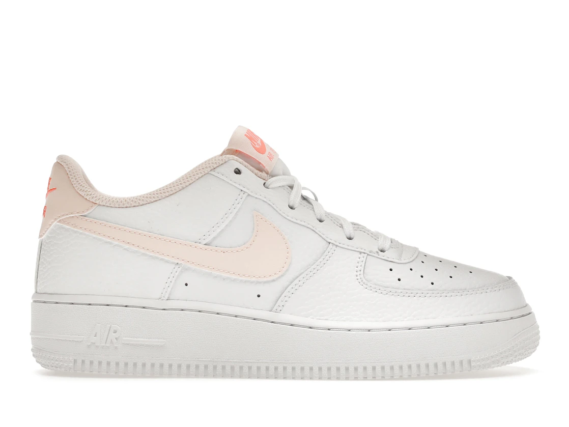 Nike Air Force 1 Low White Hyper Crimson (GS)