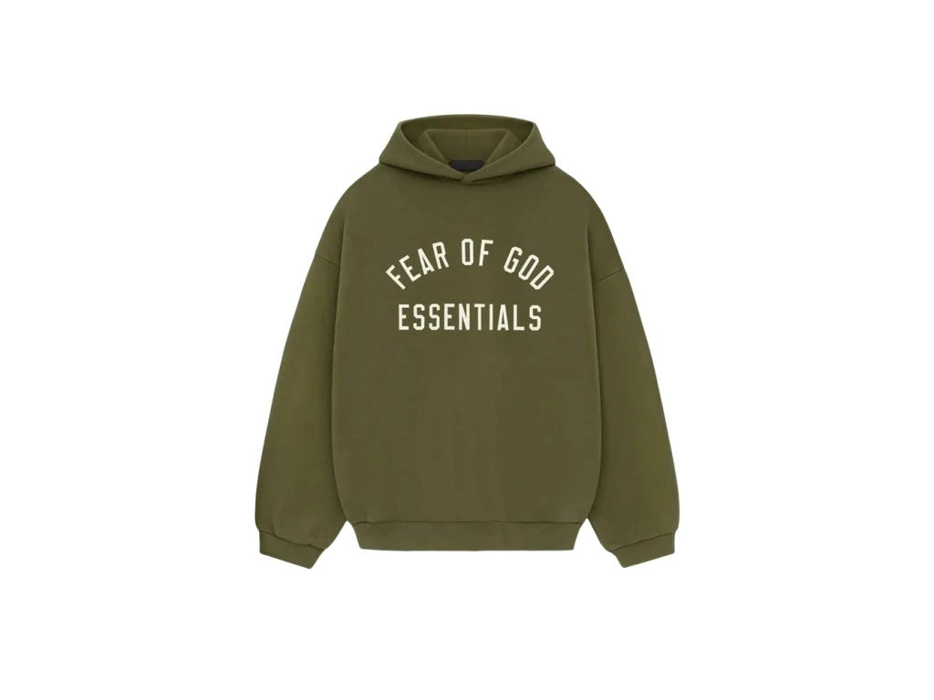 Fear of God Essentials Mikina FW24 Military