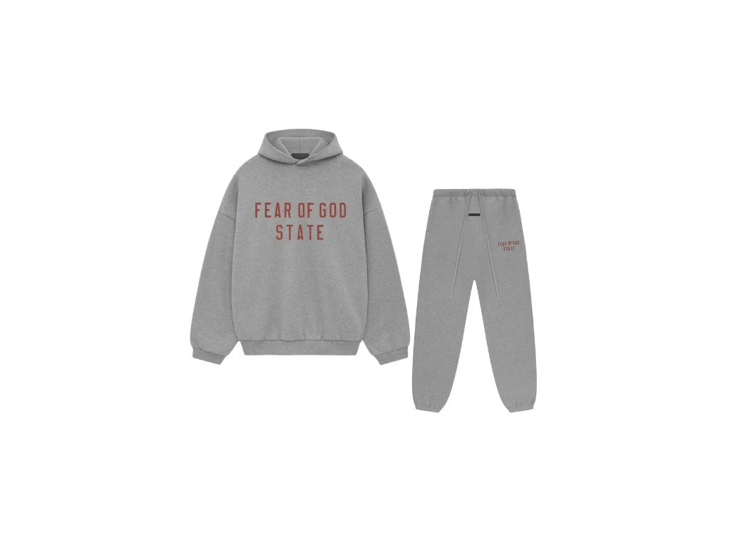 Fear of God Essentials FW24 Dark Heather State – Celý Set