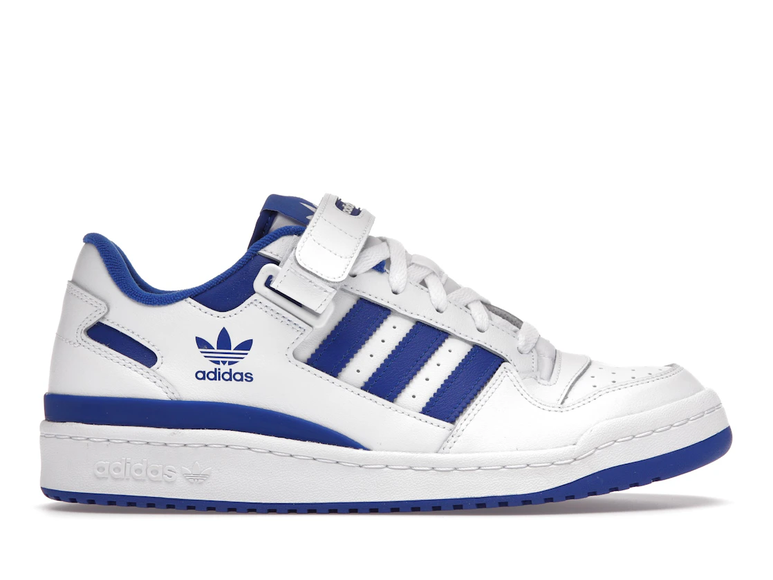 adidas Forum Low biele kráľovsky modré
