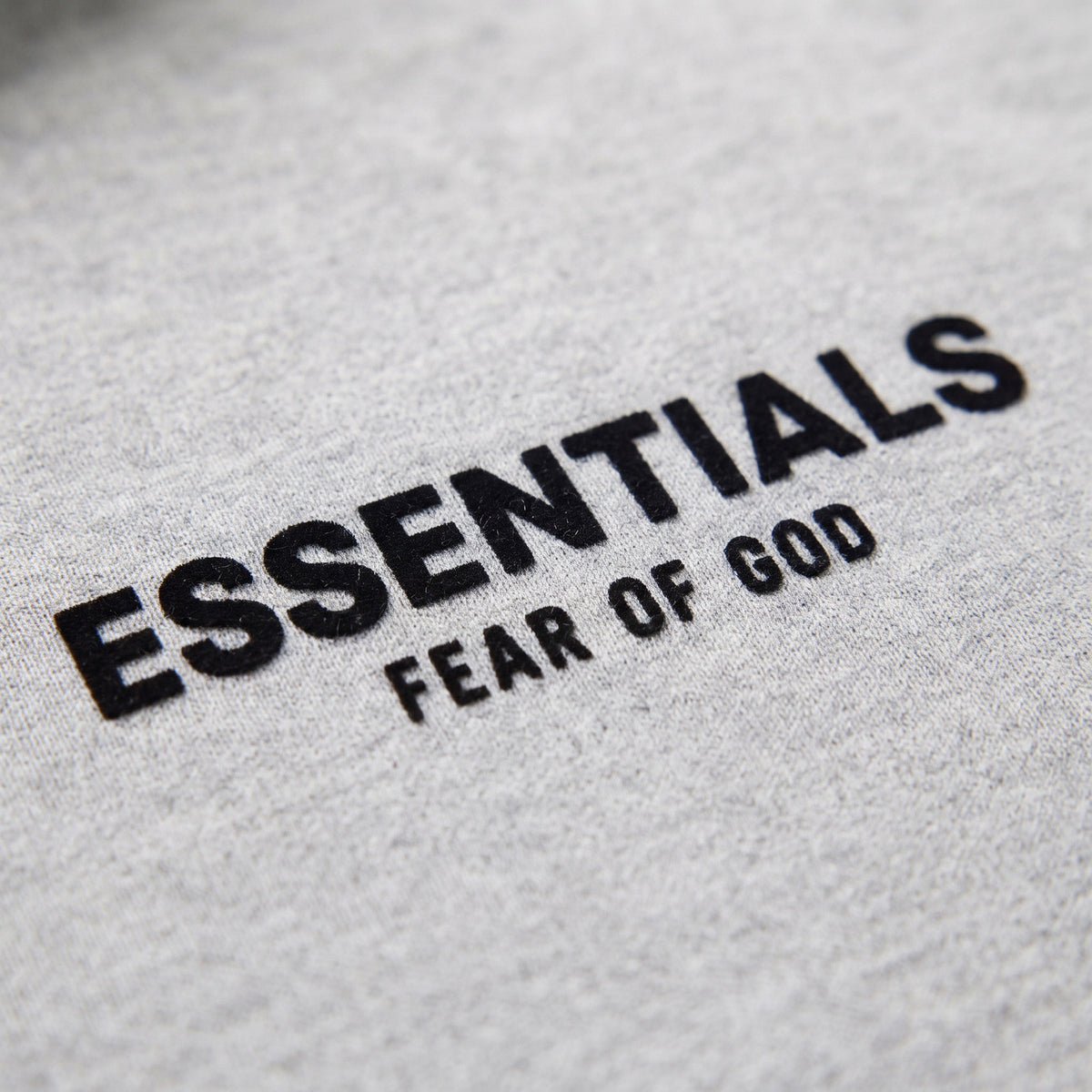 Fear of God Essentials S24 Fleece Hoodie Light Heather Grey 192HO246258F ADONIO