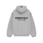 Fear of God Essentials S24 Fleece Hoodie Light Heather Grey 192HO246258F ADONIO