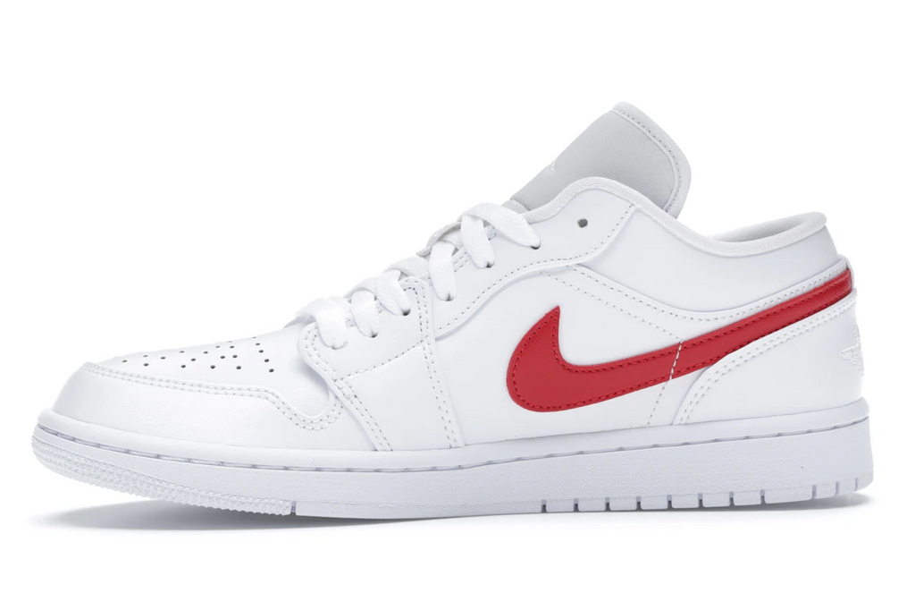 Jordan 1 Low White University Red (W)