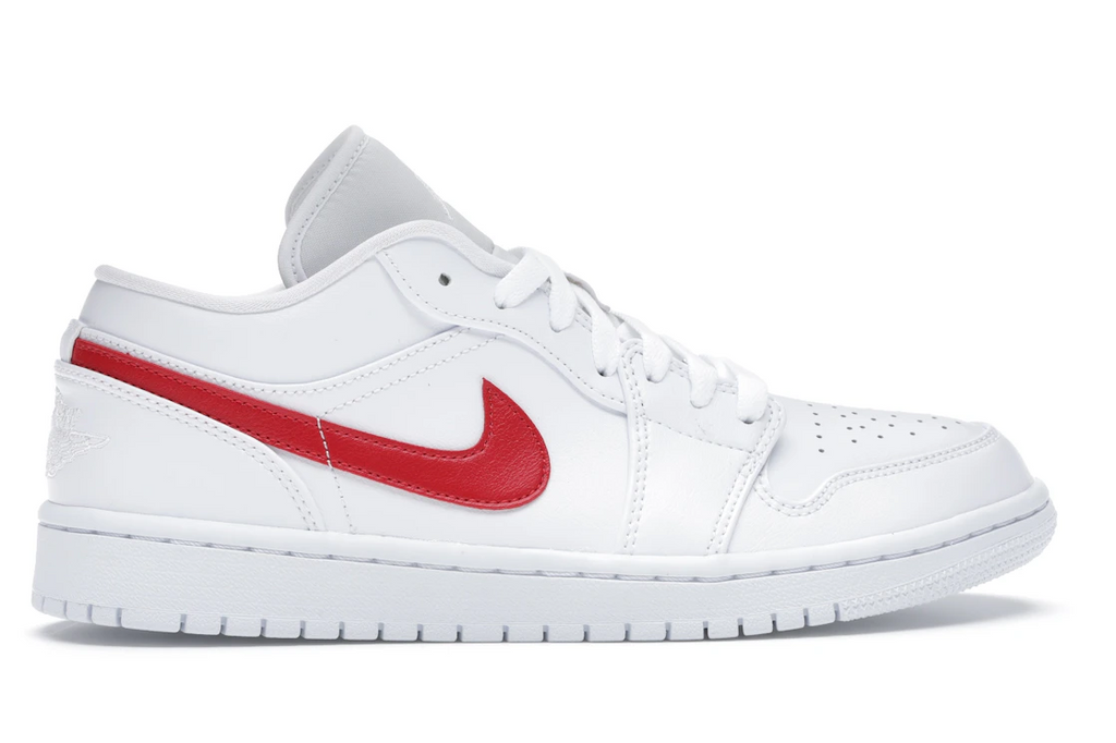 Jordan 1 Low White University Red (W)