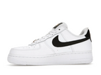 tenisky a boty Nike Air Force 1 Low '07 Essential White Black Gold Mini Swoosh (W) CZ0270-102 ADONIO