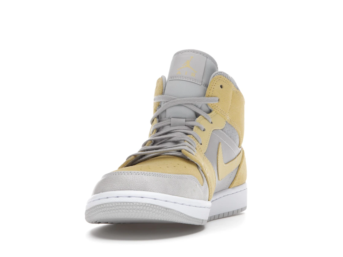 Jordan 1 Mid Mixed Textures Yellow