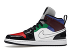 Jordan 1 Mid SE Black White Multi-Color (W)