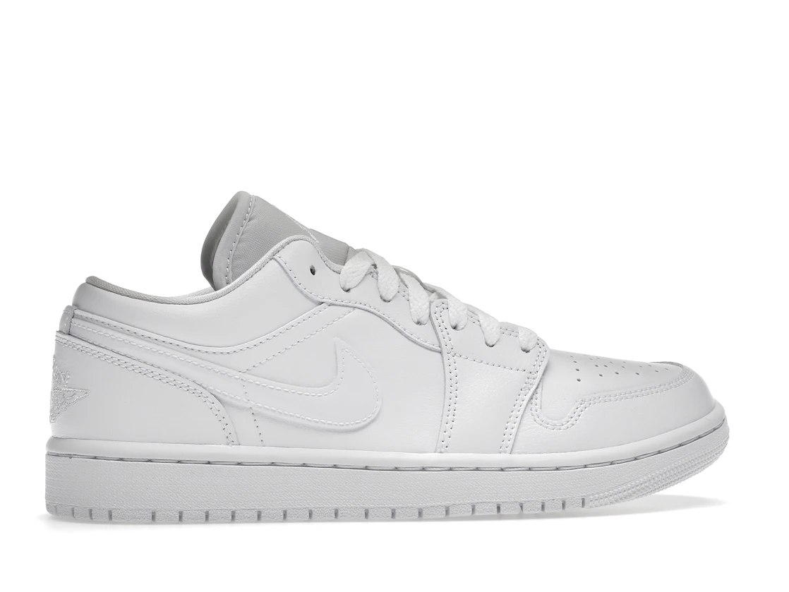 Jordan 1 Low Triple White (2022) (W)