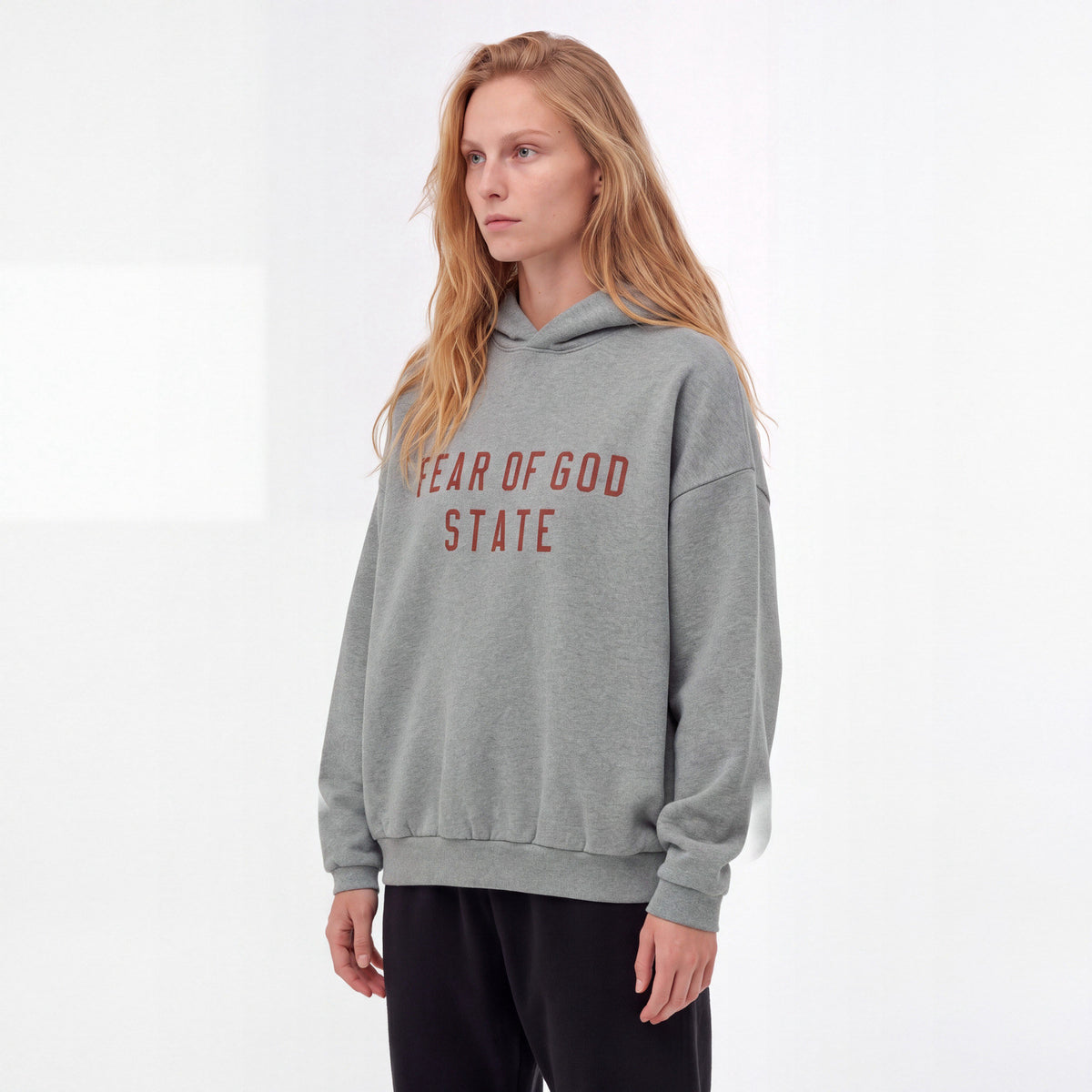 Fear of God Essentials Hoodie FW24 Dark Heather State ADONIO
