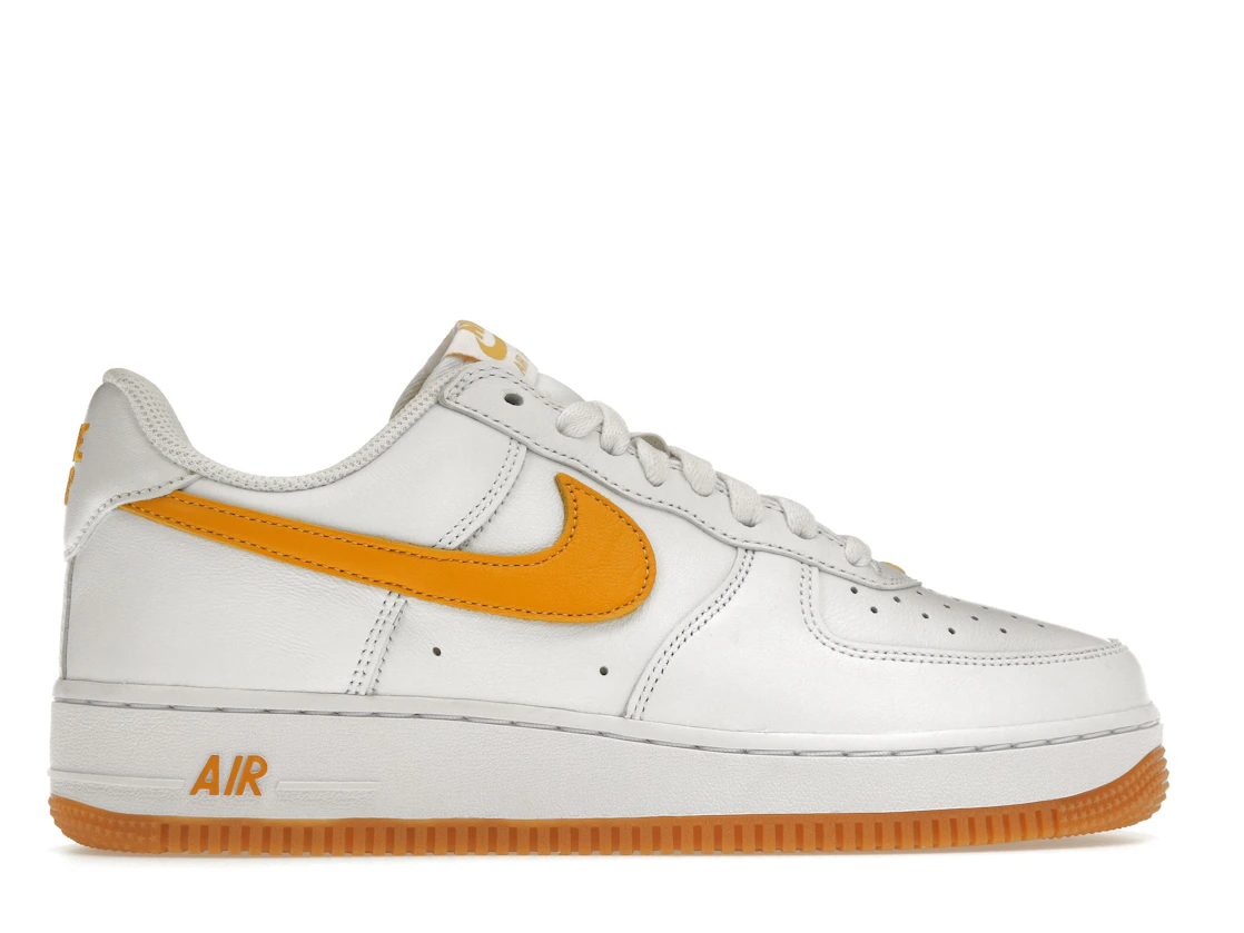 Nike Air Force 1 Low Retro QS Color Of The Month White University Gold