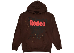 Travis Scott Cactus Jack x Sp5der Days Before Rodeo Mikina s kapucňou čierna