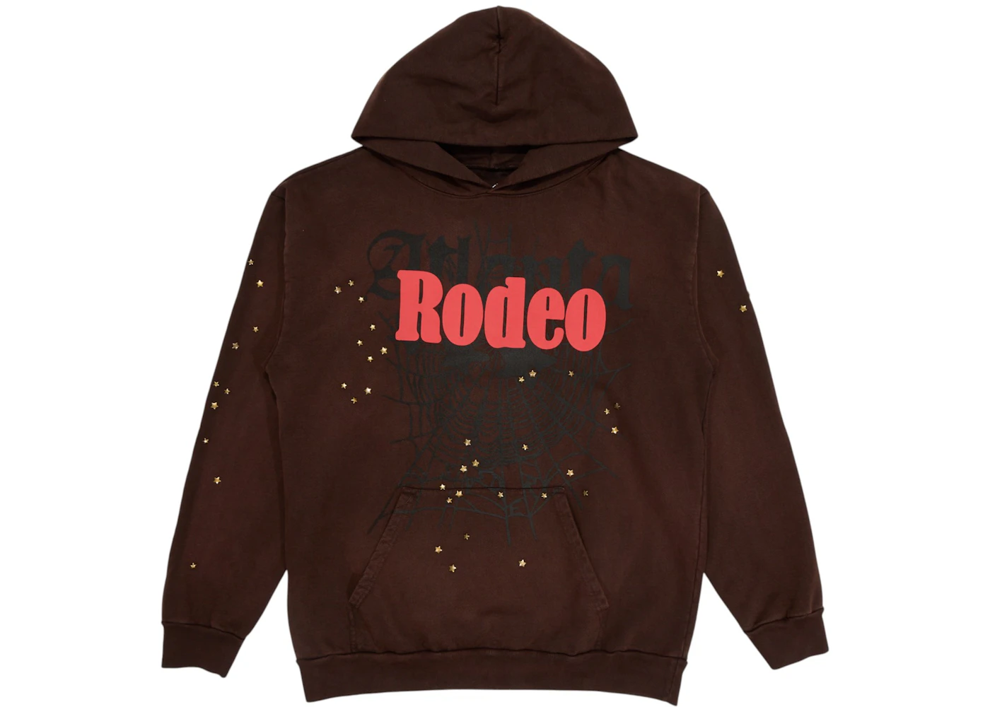 Travis Scott Cactus Jack x Sp5der Days Before Rodeo Mikina s kapucňou čierna