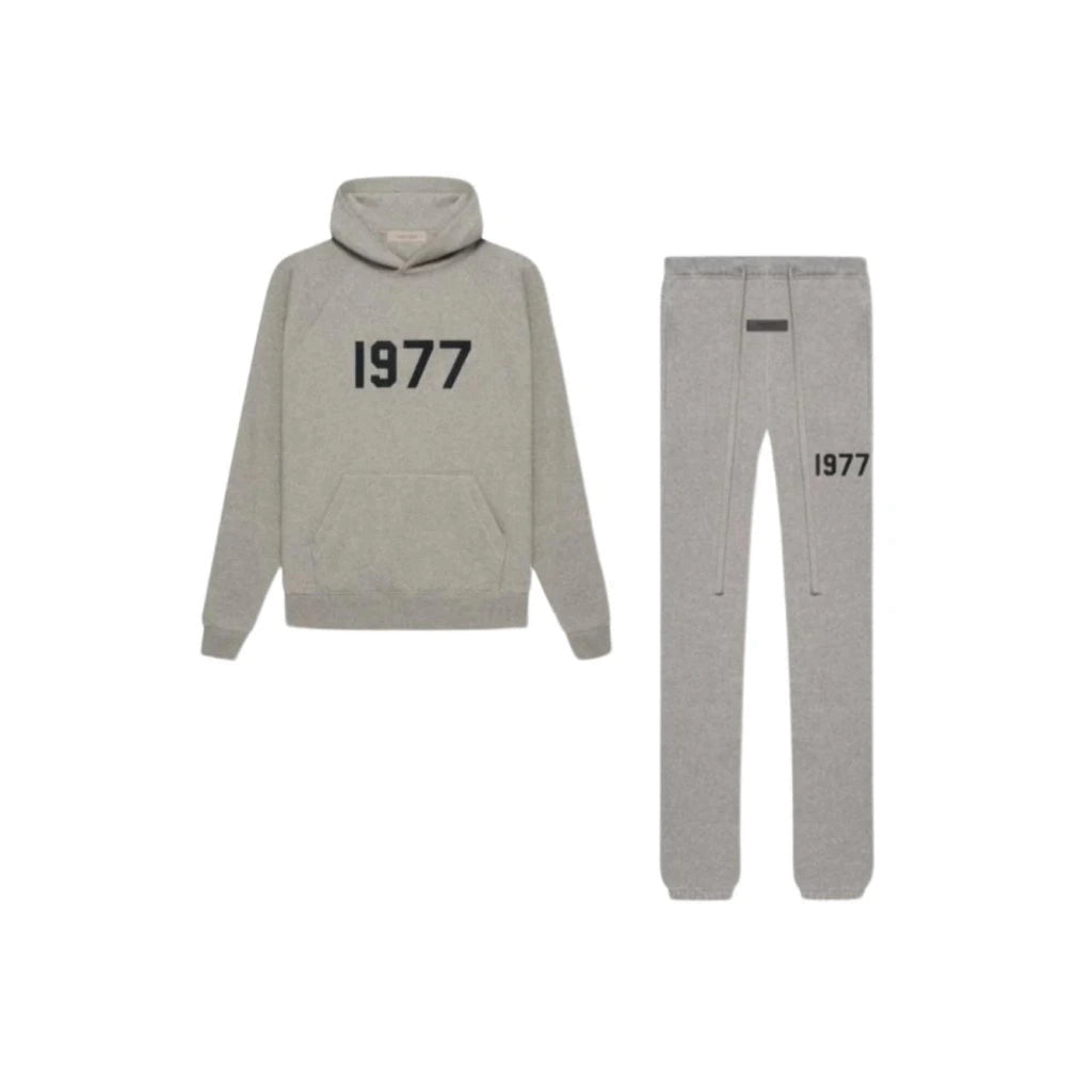 Fear of God Essentials 1977 Dark Oatmeal - Celý Set ADONIO