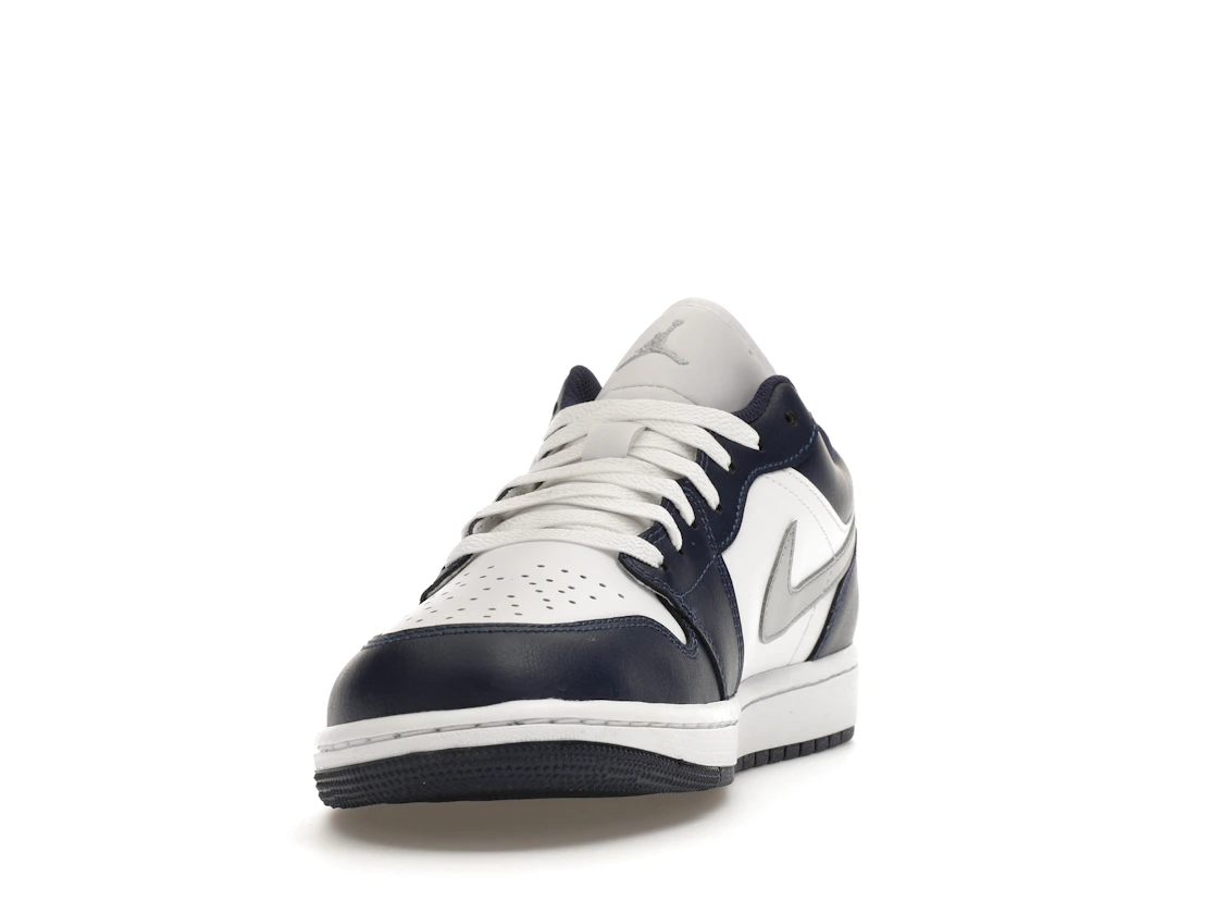Jordan 1 Low Wolf Grey Midnight Navy