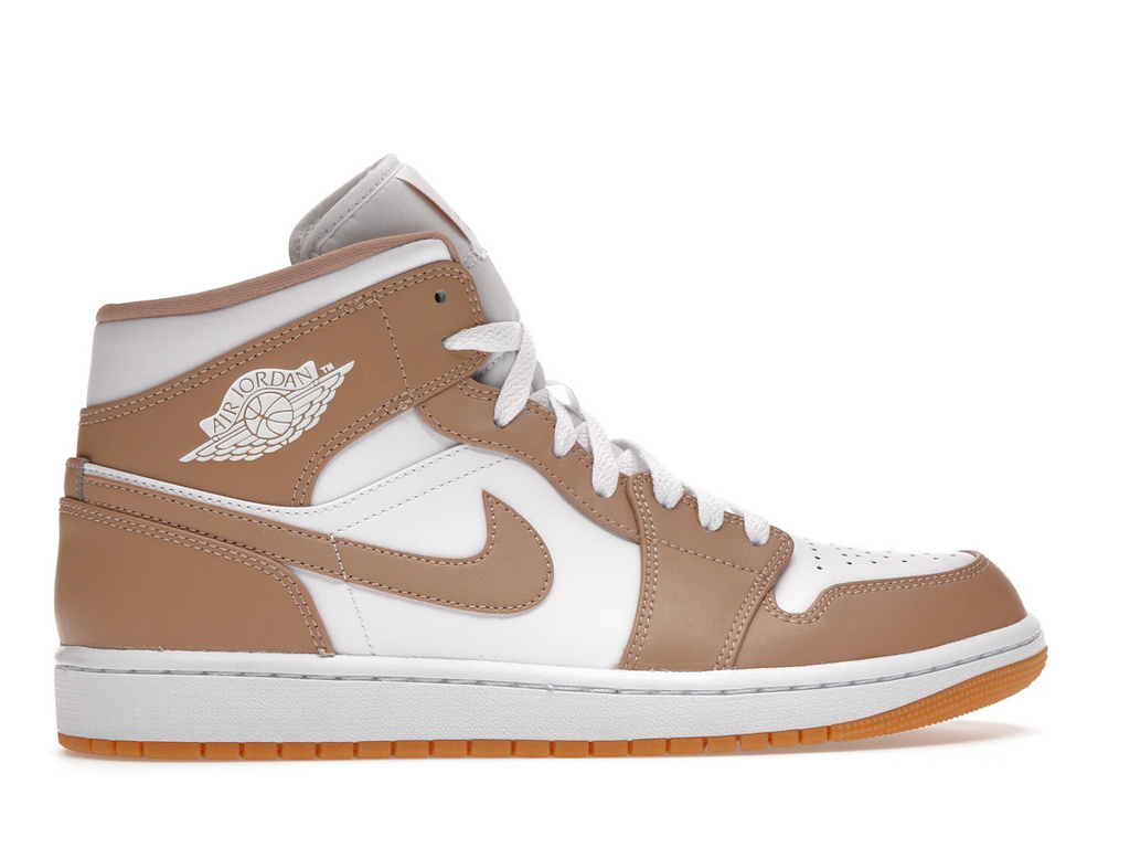 Jordan 1 Mid Tan Gum