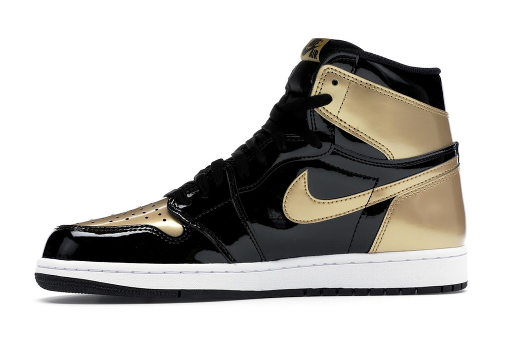 Jordan 1 Retro High NRG Patent Gold Toe