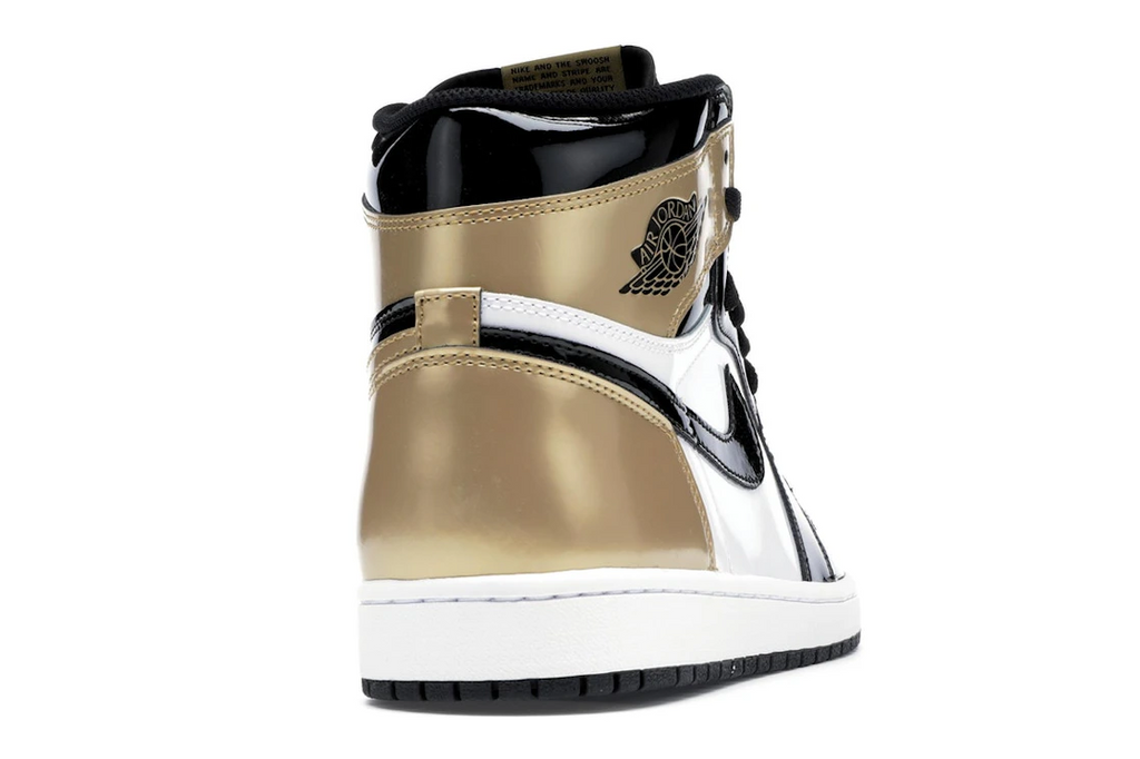 Jordan 1 Retro High NRG Patent Gold Toe