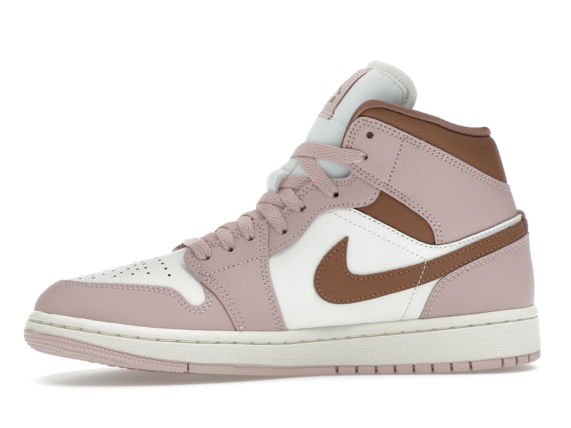 Jordan 1 Mid Pink Oxford Brown (W)