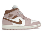 Jordan 1 Mid Pink Oxford Brown (W)