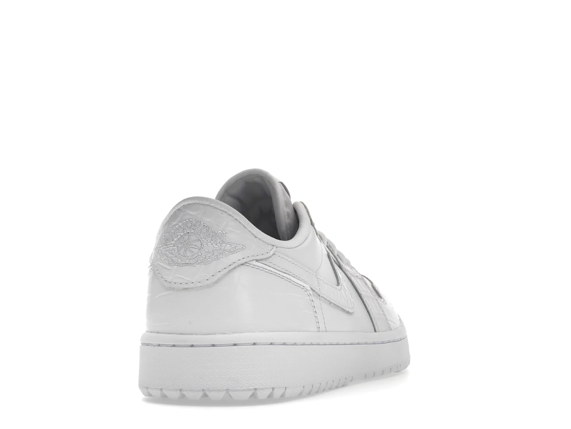 Jordan 1 Retro Low Golf White Croc