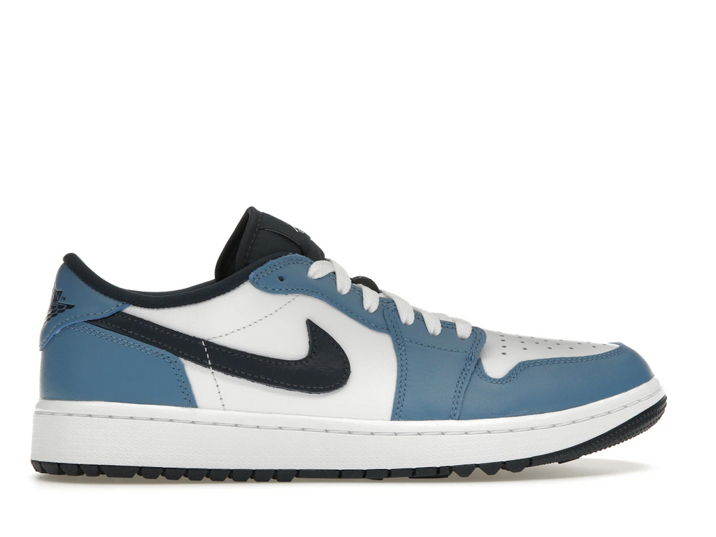 Jordan 1 Low Golf White Aegean Storm