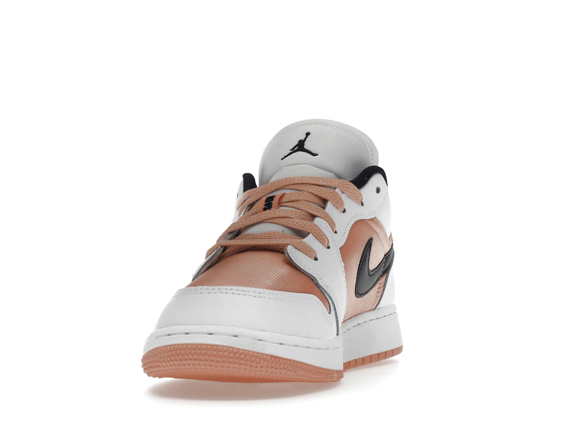 Jordan 1 Low White Light Madder Root (GS)