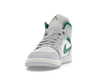Jordan 1 Mid White Pure Platinum Pine Green