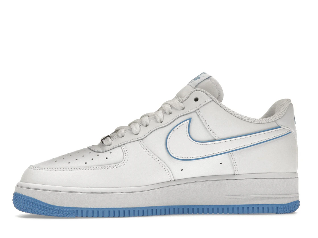 Nike Air Force 1 '07 Low White University Blue Sole