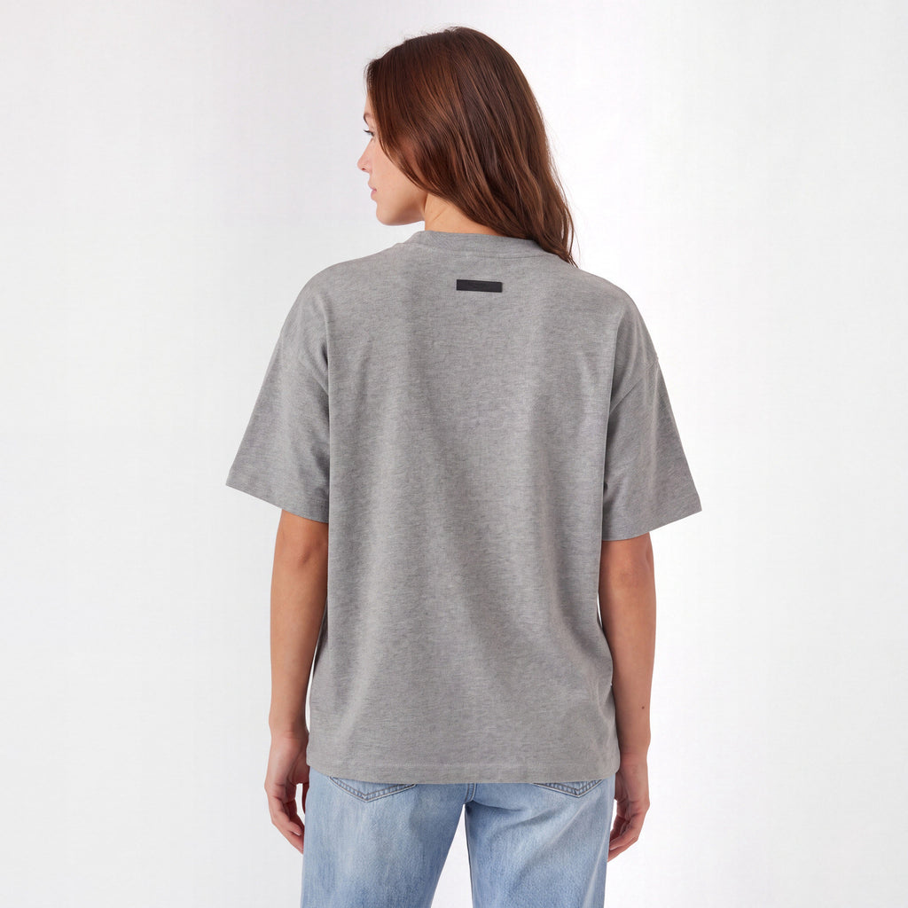 tričko Fear of God Essentials S24 T-Shirt Dark Heather 125BT244191F ADONIO