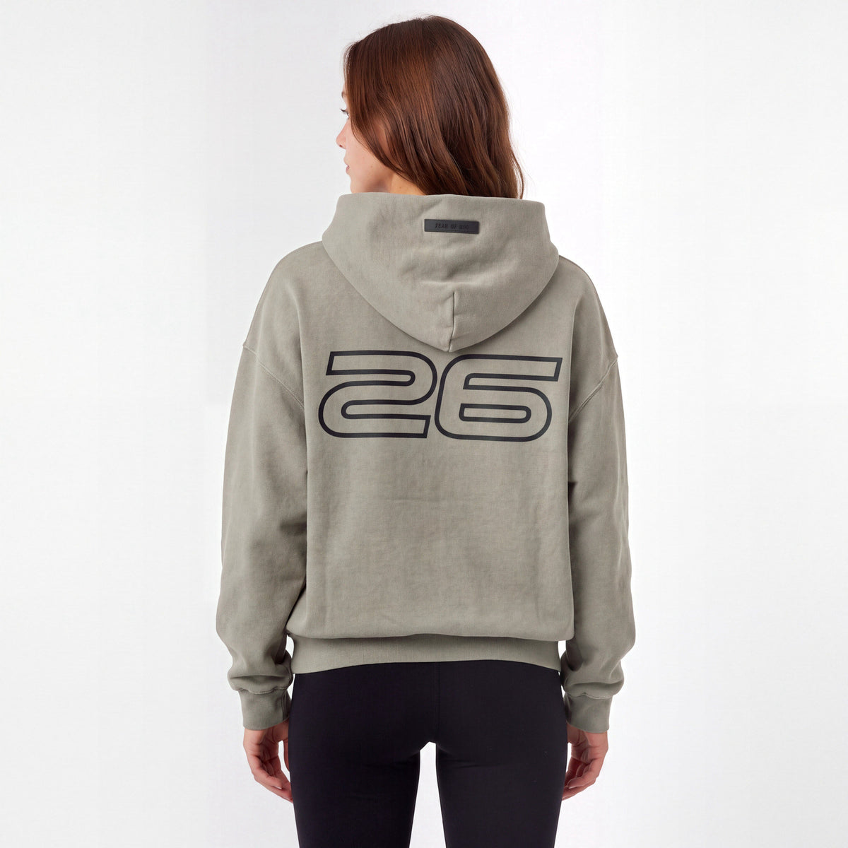 Fear of God Essentials 90s Hoodie Smoke Grey ADONIO