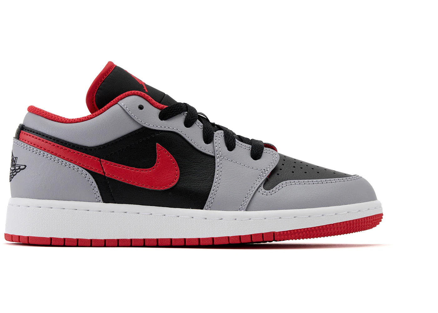 tenisky a boty Jordan 1 Low Cement Fire Red (GS) 553560-060 ADONIO