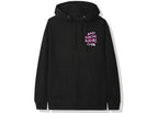 Anti Social Social Club x Fragment Pink Bolt Hoodie Black