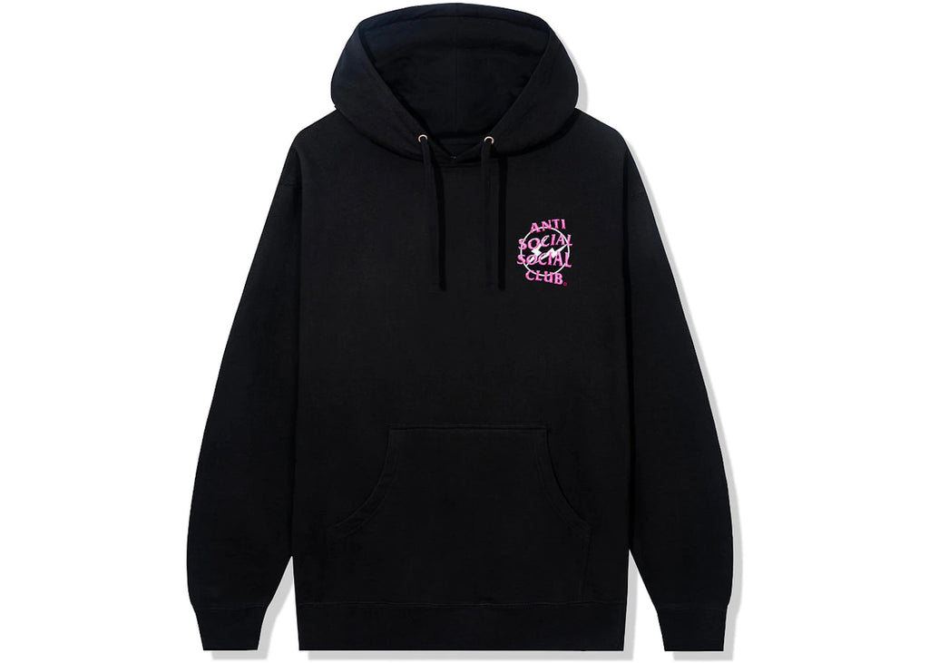 Anti Social Social Club x Fragment Precious Petals Hoodie Black Pink