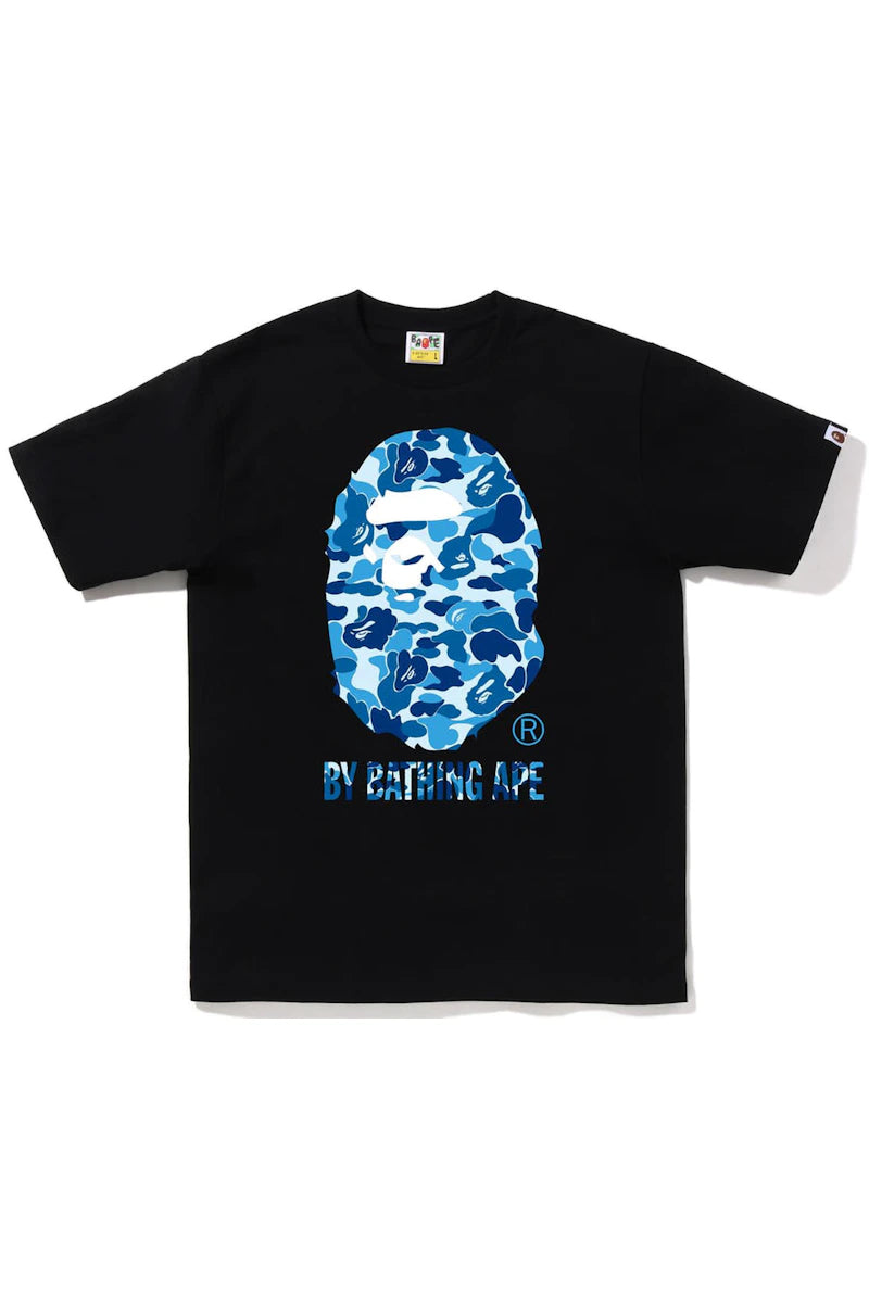 tričko BAPE ABC Camo by bathing Ape T-Shirt Black/Blue ADONIO
