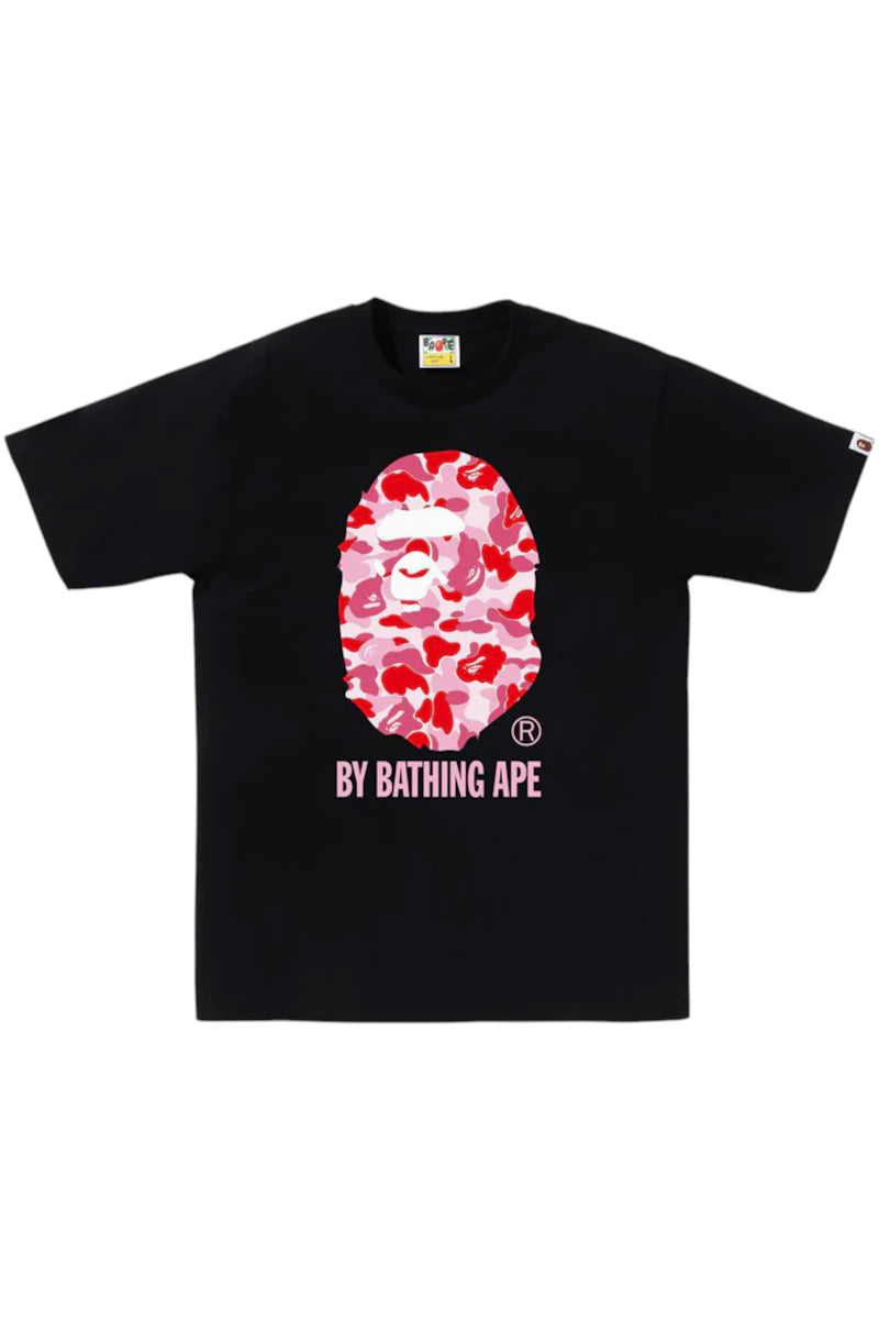 BAPE ABC Camo By Bathing Ape T-Shirt Black/Pink SS25
