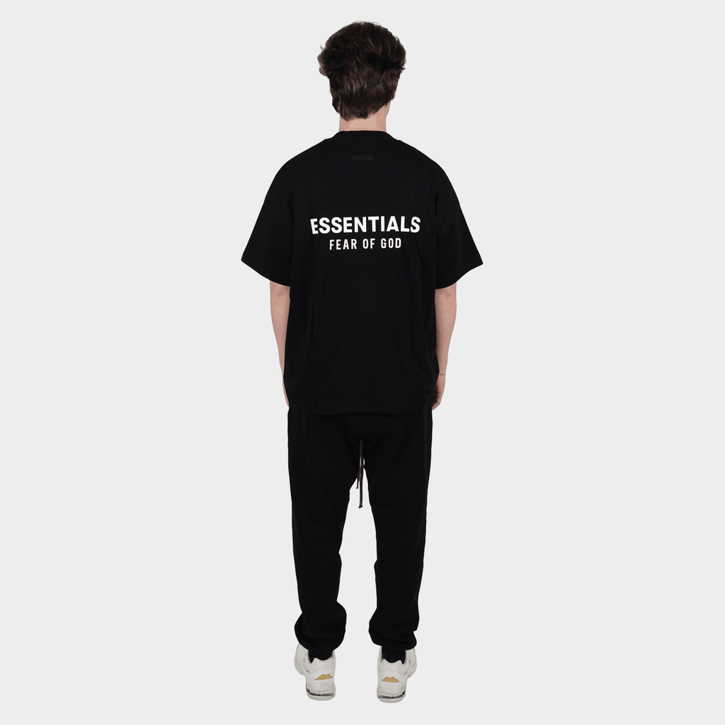 Fear of God Essentials S25 Tričko Jet Black