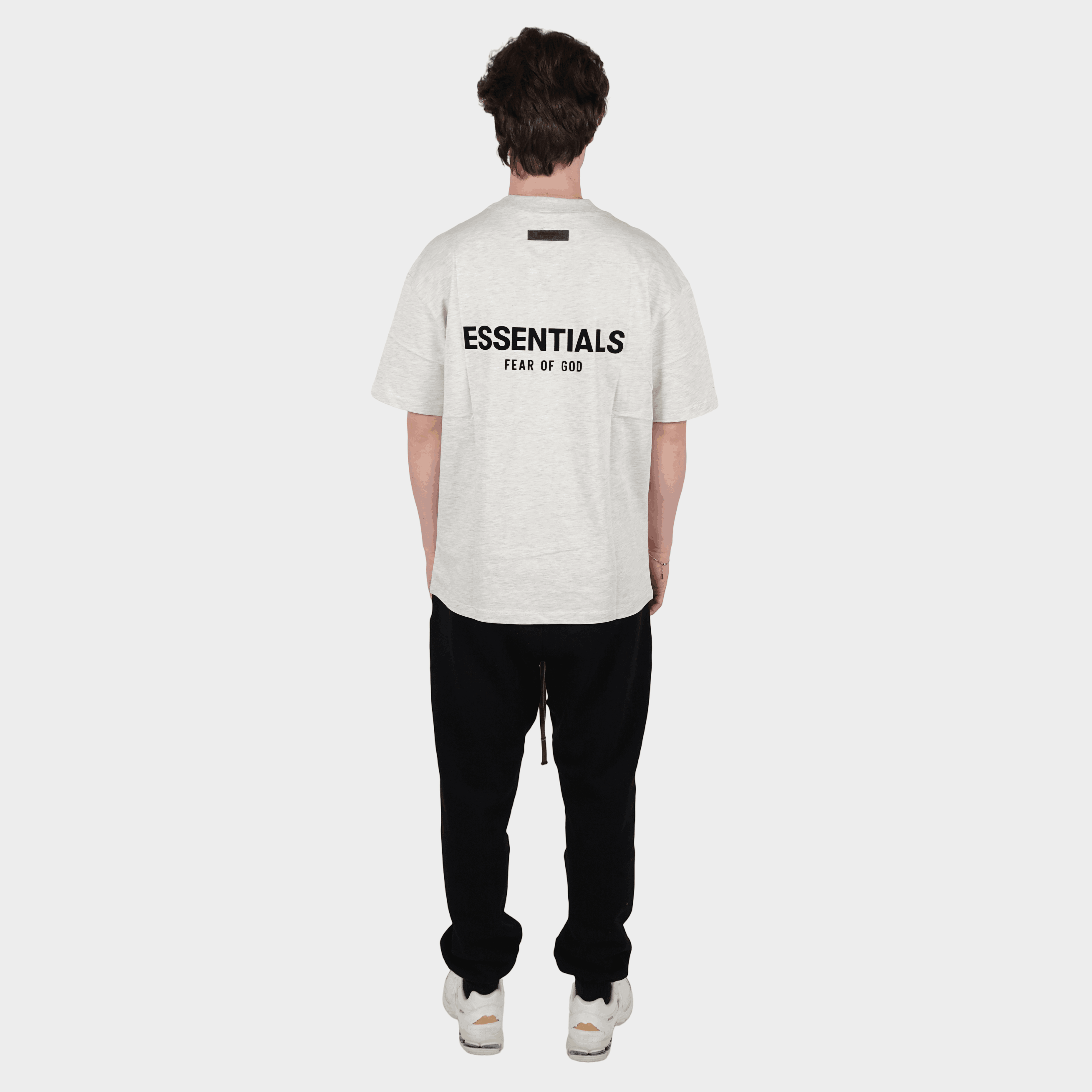 Fear of God Essentials S22 Tričko Light Oatmeal