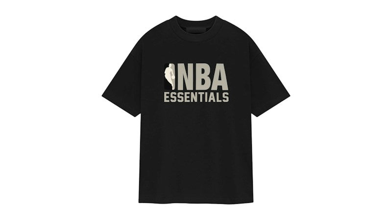 tričko Fear of God Essentials NBA T-Shirt (SS25) Black Grey ADONIO
