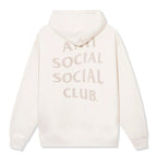 Anti Social Social Club Cancelled Tonal Hoodie Cream INS-710442240B ADONIO