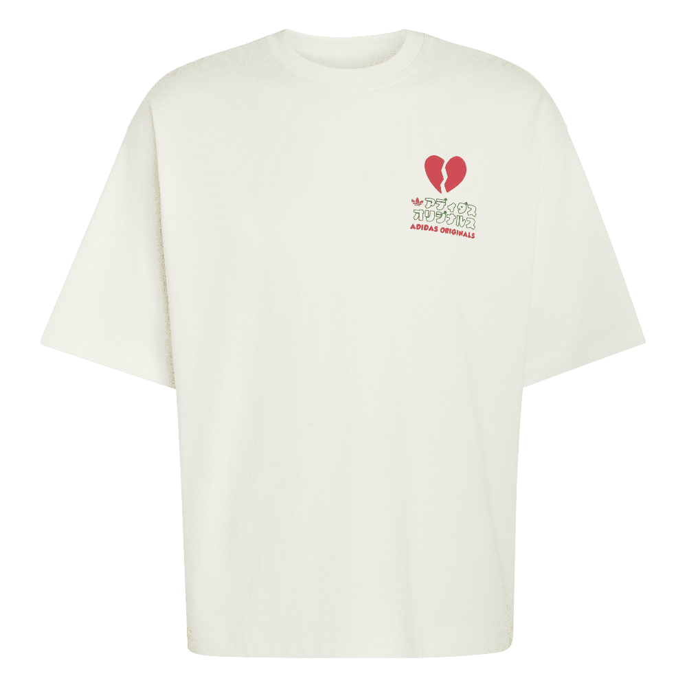 Adidas V-DAY HEART BROKEN CAT GRAPHIC T-Shirt